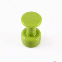 Black Plague Gang Green Smooth Faced 12mm Glue Tabs