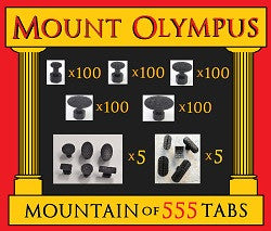 Mount Olympus 555 Tabs - FREE SHIPPING